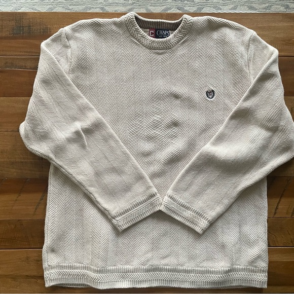 Chaps Other - Chaps Herringbone Crewneck Sweater